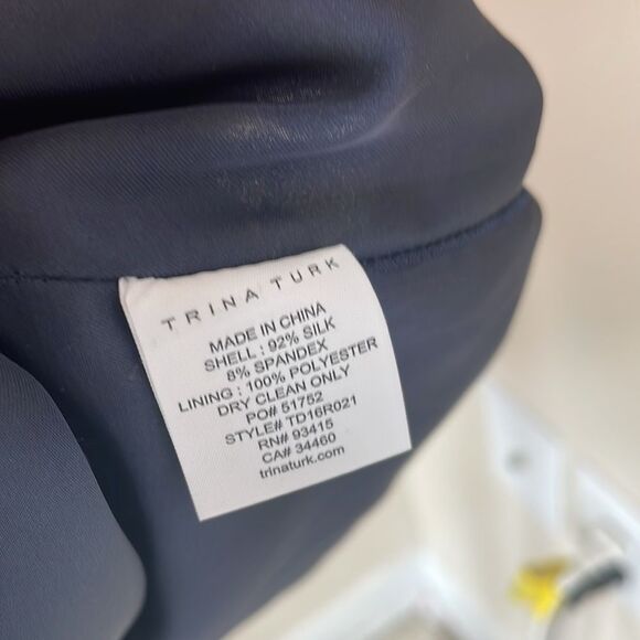 Trina Turk silk floral mini dress - Picture 8 of 8